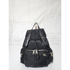 Authentic Burberry Rucksack Aviator Nylon Backpack Black